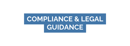 COMPLIANCE LEGAL GUIDANCE